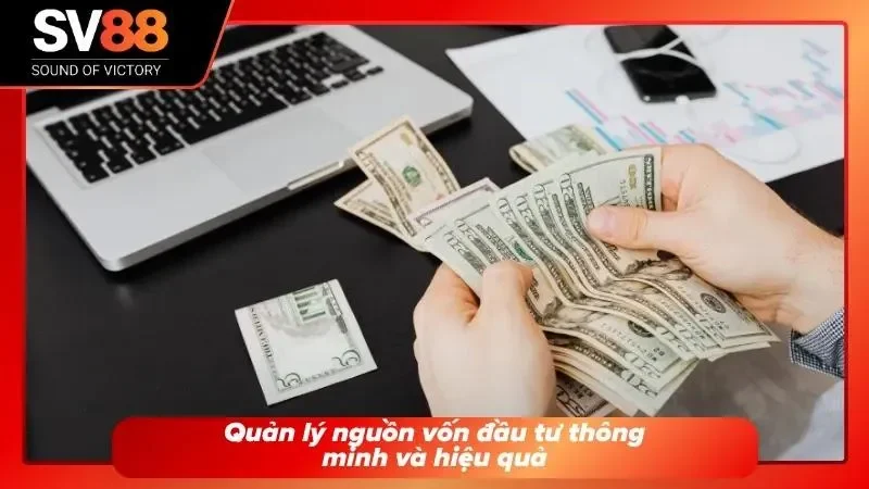 Sơ đồ phân chia nguồn vốn đầu tư thông minh khi tham gia sát phạt.